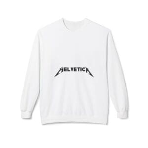 Sweatshirt Helvetica Metalica