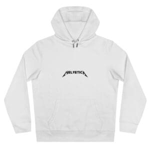 Helvetica Metallica Hoodie