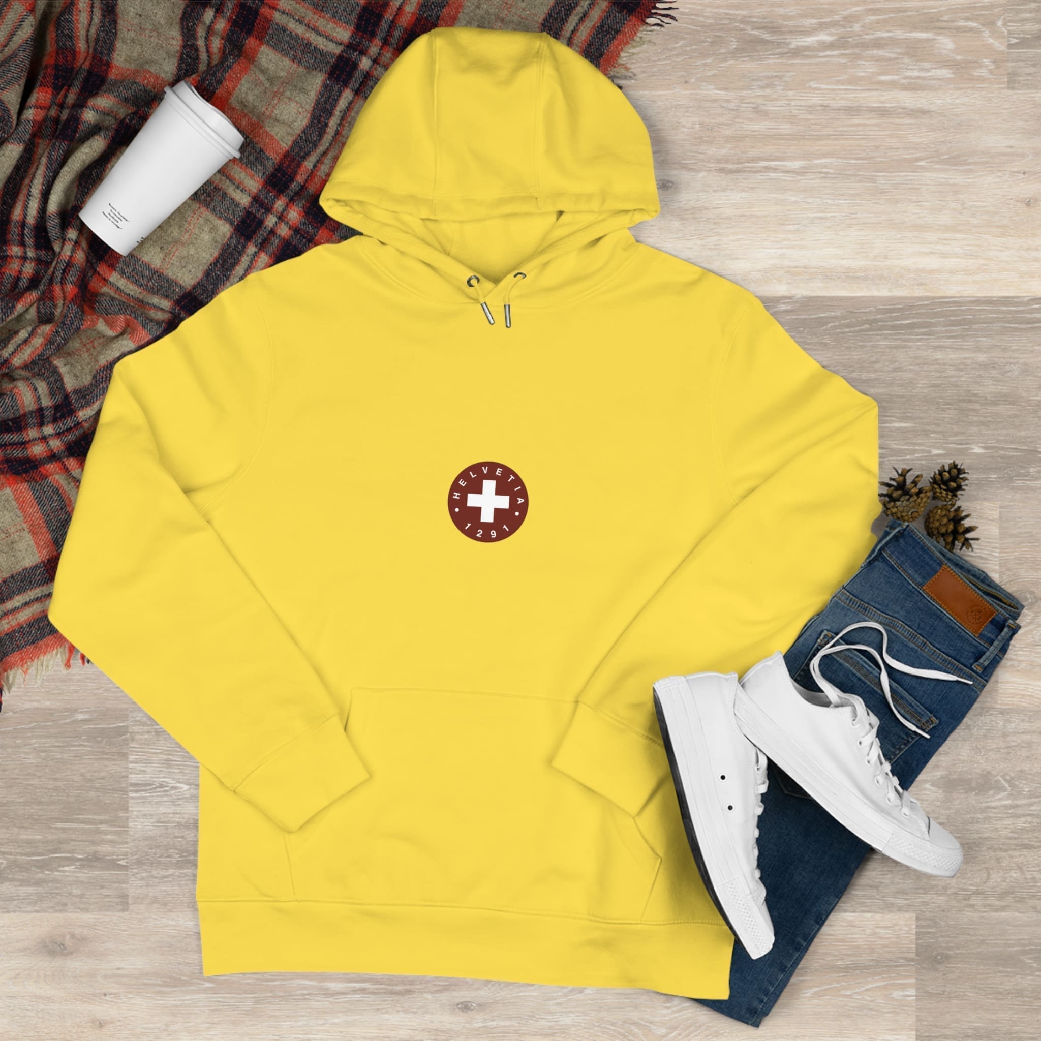 Sweat à capuche rond helvetia – Image 11