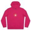 Sweat à capuche rond avec croix suisse - Thumbnail Image 25