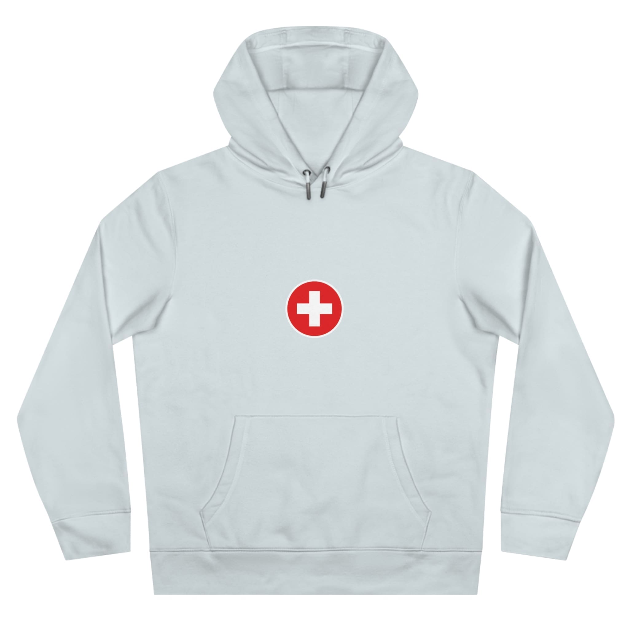 Sweat à capuche rond avec croix suisse – Image 21