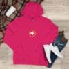 Sweat à capuche rond avec croix suisse - Thumbnail Image 27