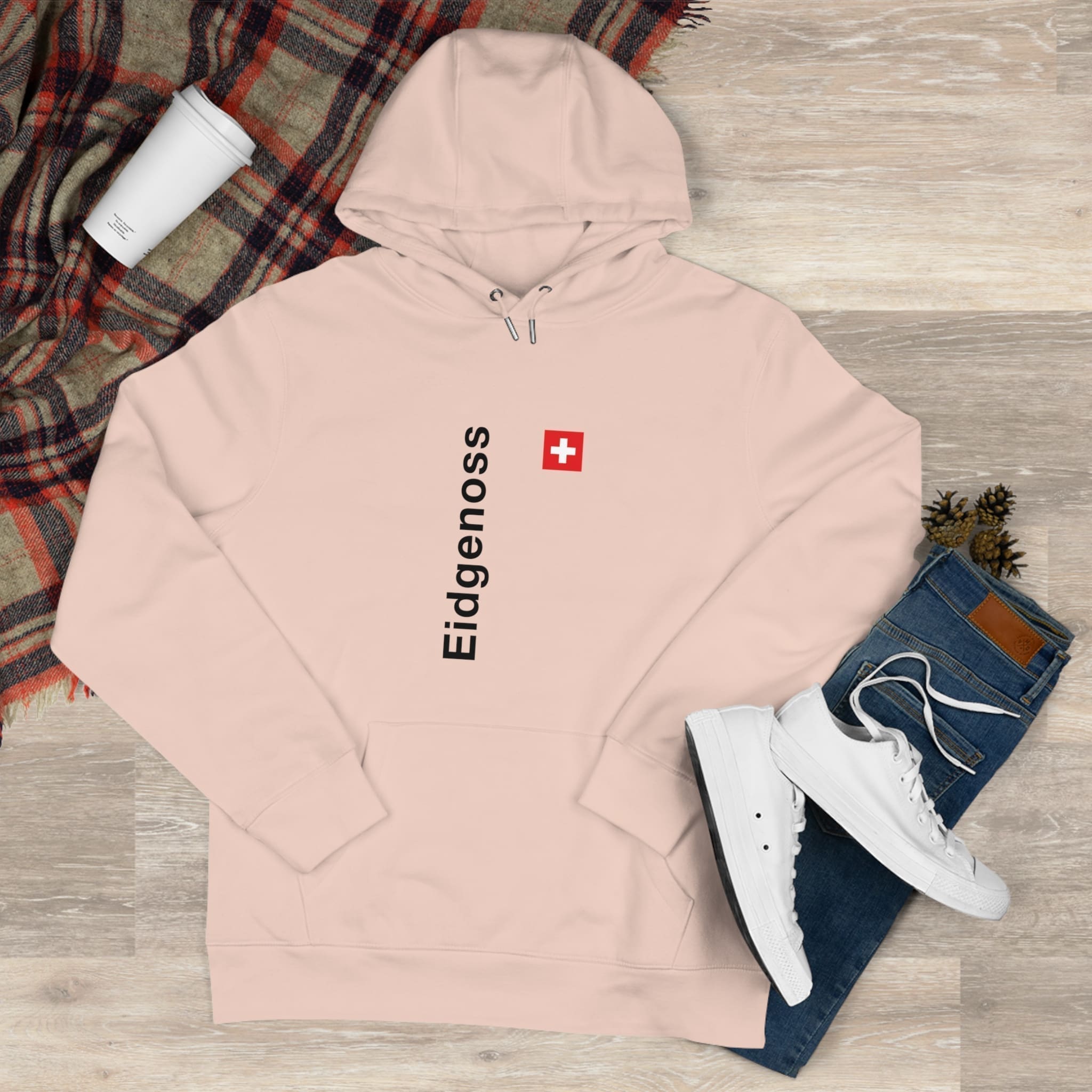 Felpa con cappuccio Eidgenoss Sleeve – Image 7