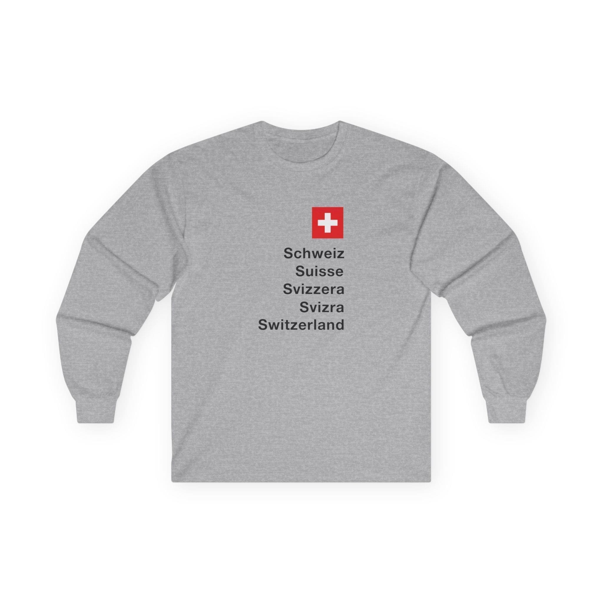 Long sleeve Schweiz Suisse Svizzera Svizra Switzerland – Image 4
