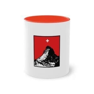 Mugs Matterhorn croix suisse
