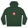Sweat à capuche rond avec croix suisse - Thumbnail Image 13
