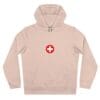 Sweat à capuche rond avec croix suisse - Thumbnail Image 5