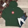 Sweat à capuche rond avec croix suisse - Thumbnail Image 15