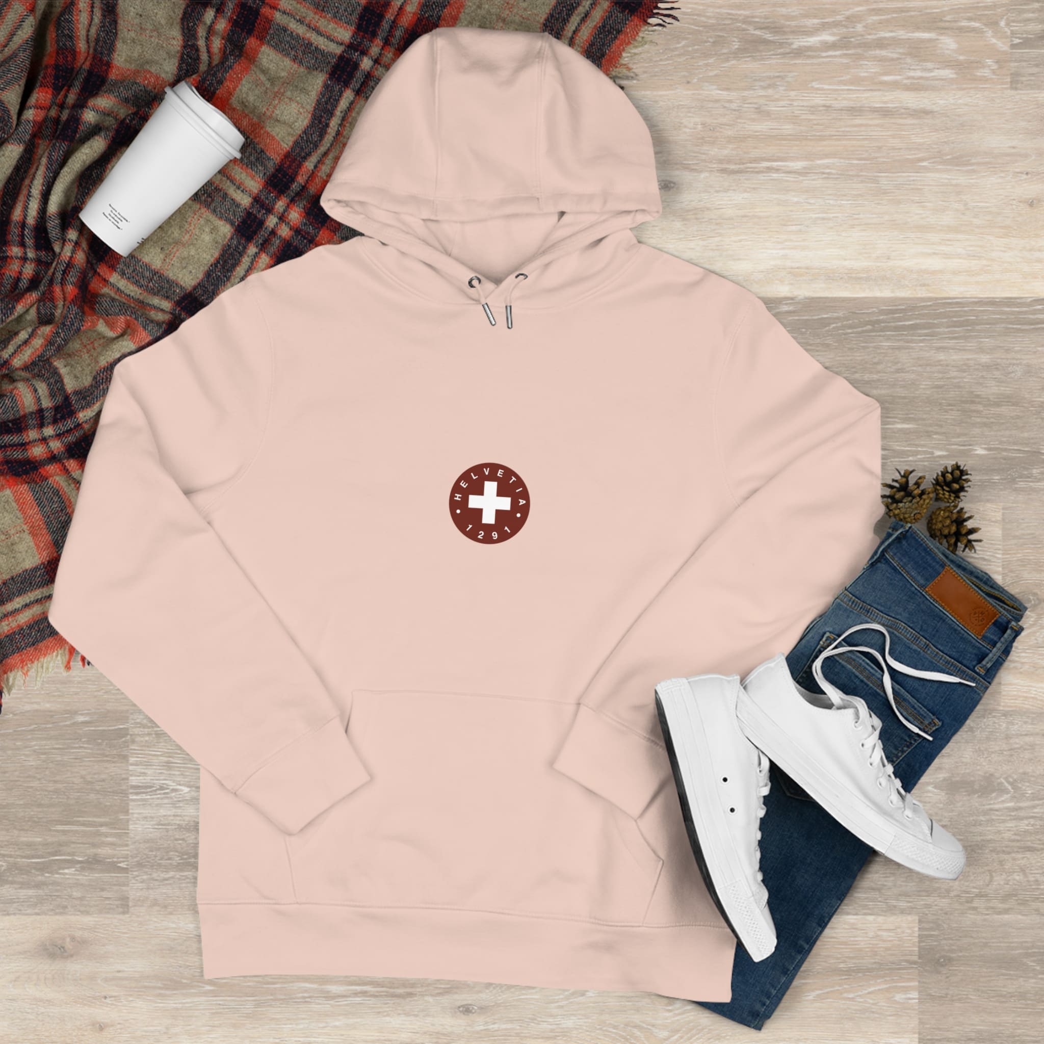 Sweat à capuche rond helvetia – Image 7