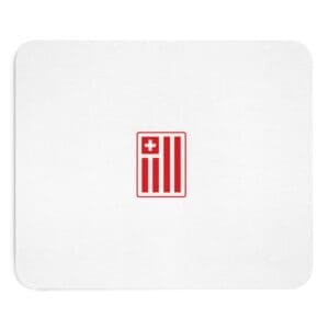 Tapis de souris drapeau suisse-américain