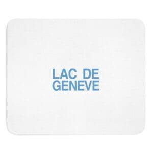 Tapis de souris lac de genève suisse